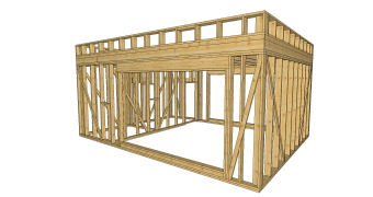 modulinio namelio konstrukciniai breziniai iki 50m2